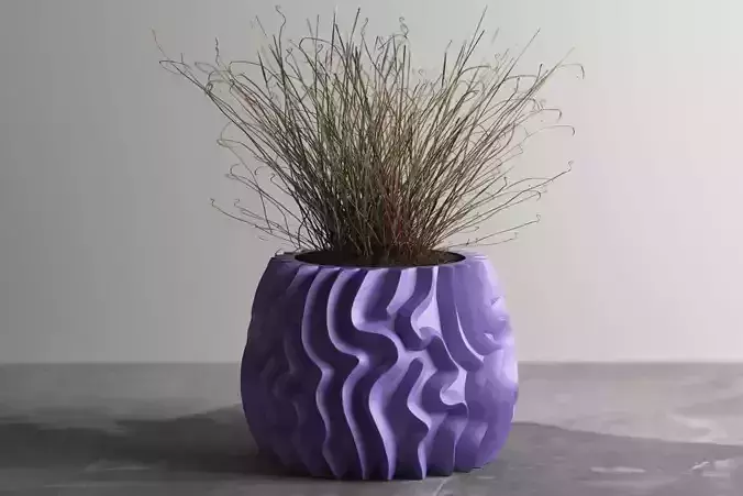vase 3d print 555 