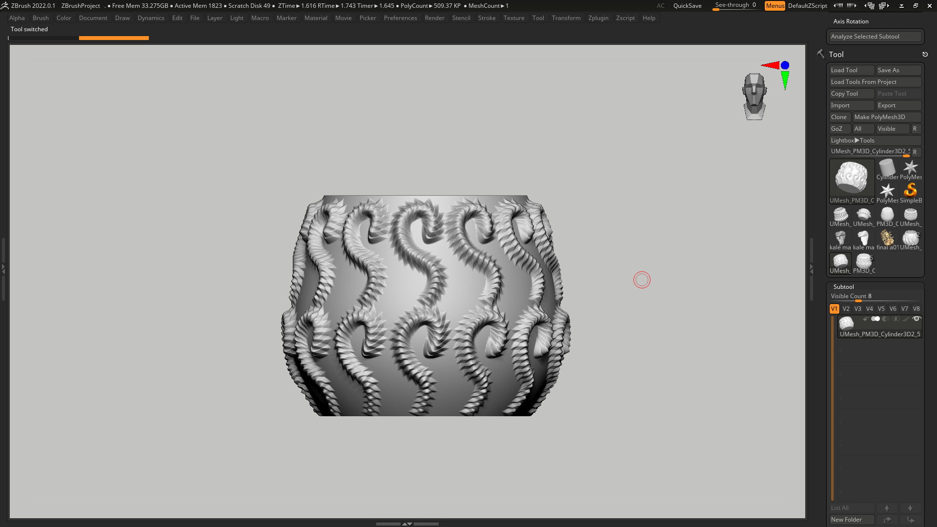 vase 3d print 550  3D print model_4