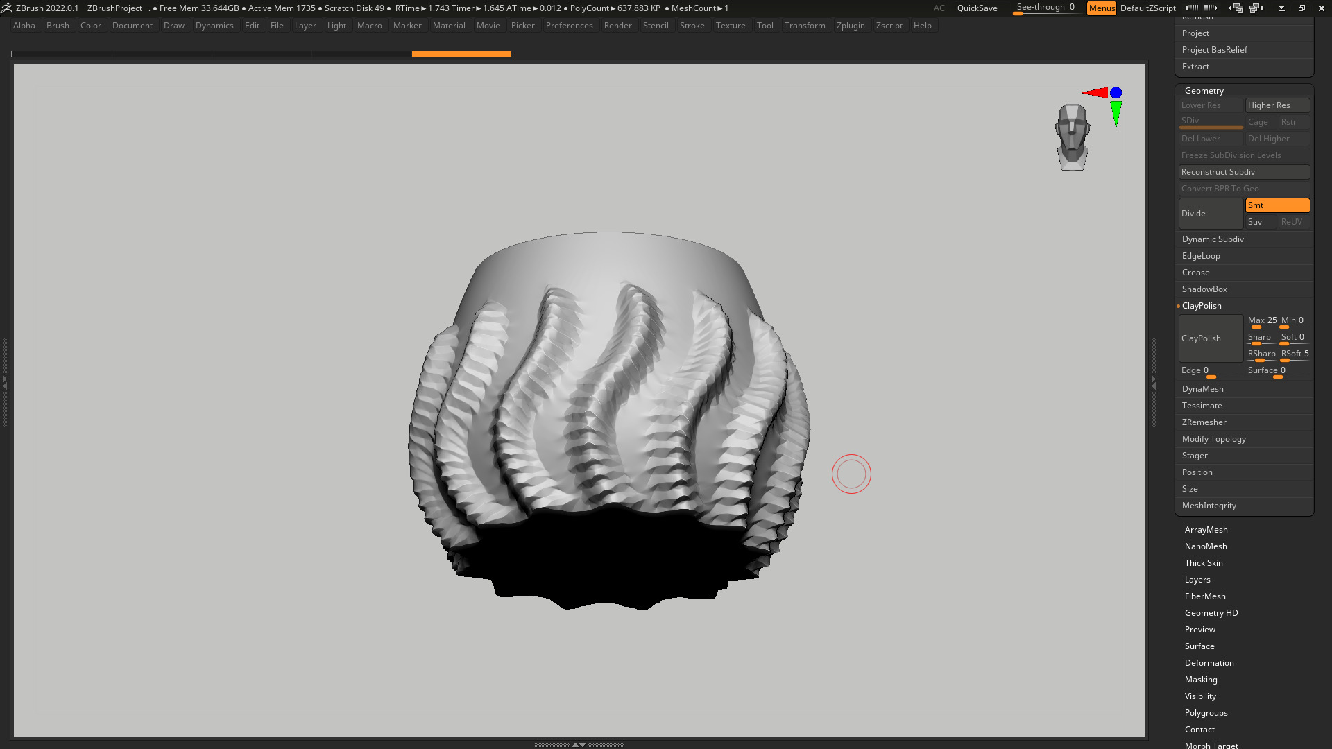 vase 3d print 549 3D print model_6