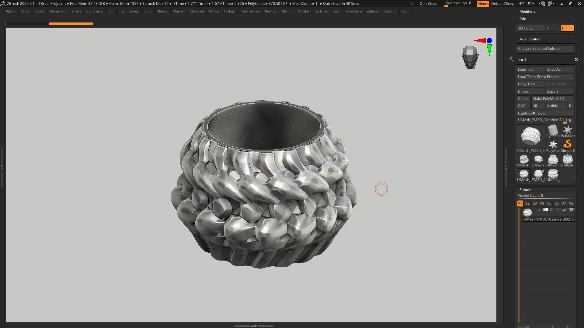 vase 3d print 547  3D print model_3