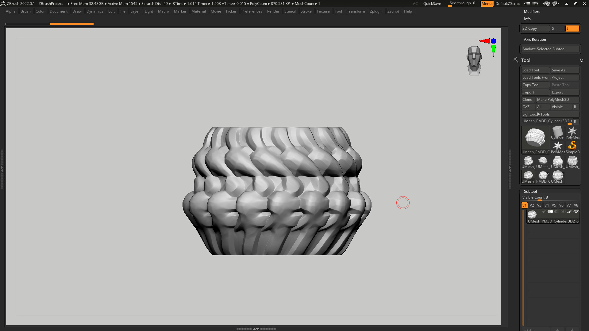 vase 3d print 547  3D print model_5