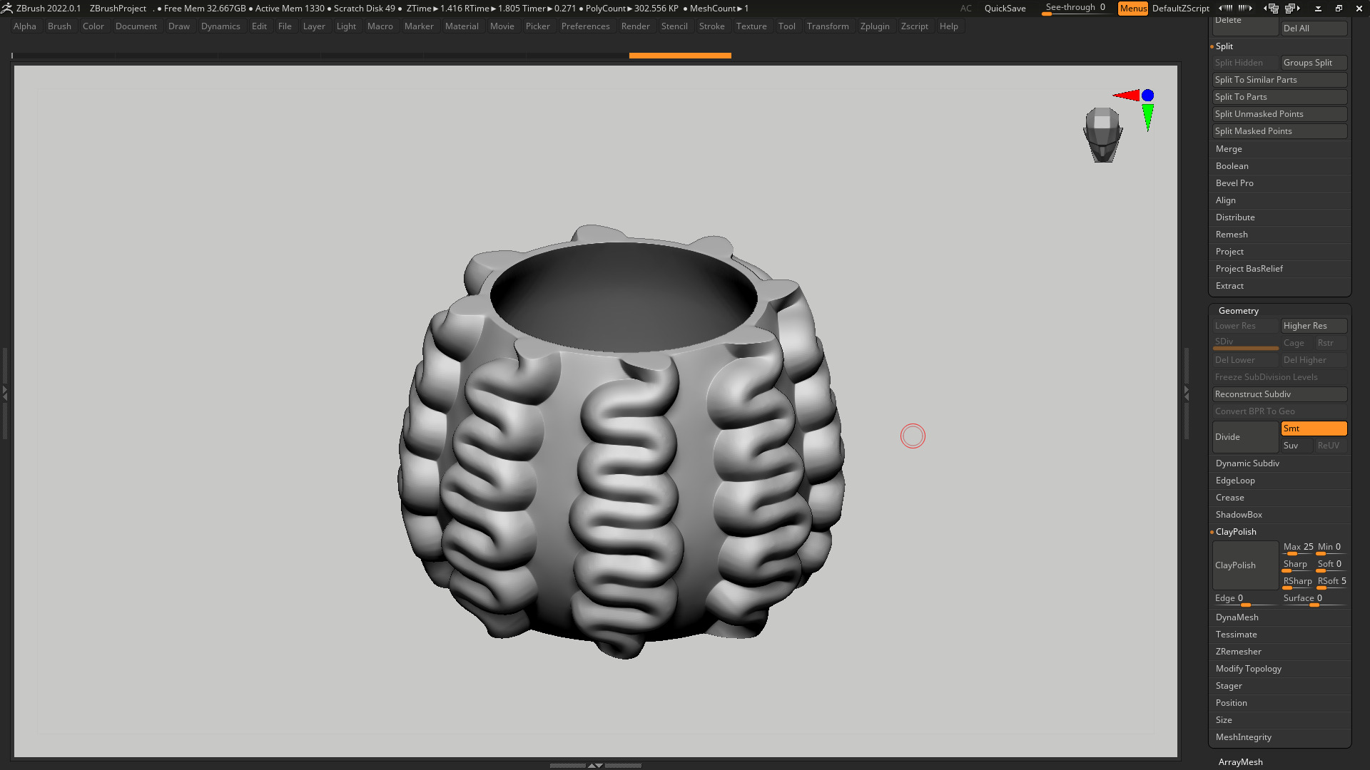 vase 3d print 546  3D print model_3