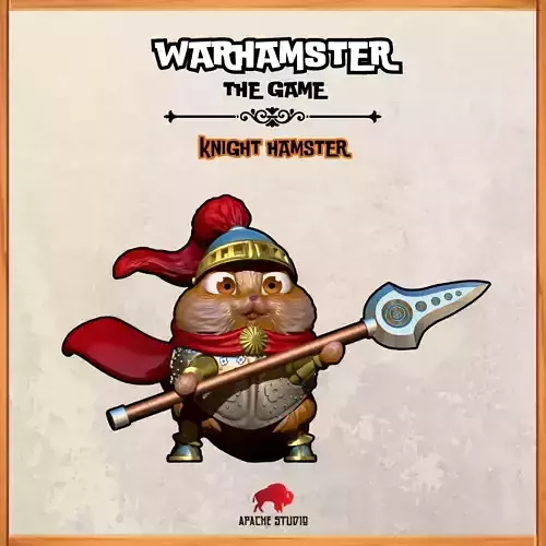 Warhamster The Game - Knight Hamster 