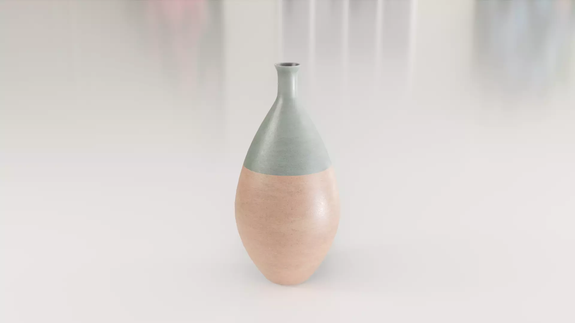 Decorative Amphora Vase Medium 3D model_0