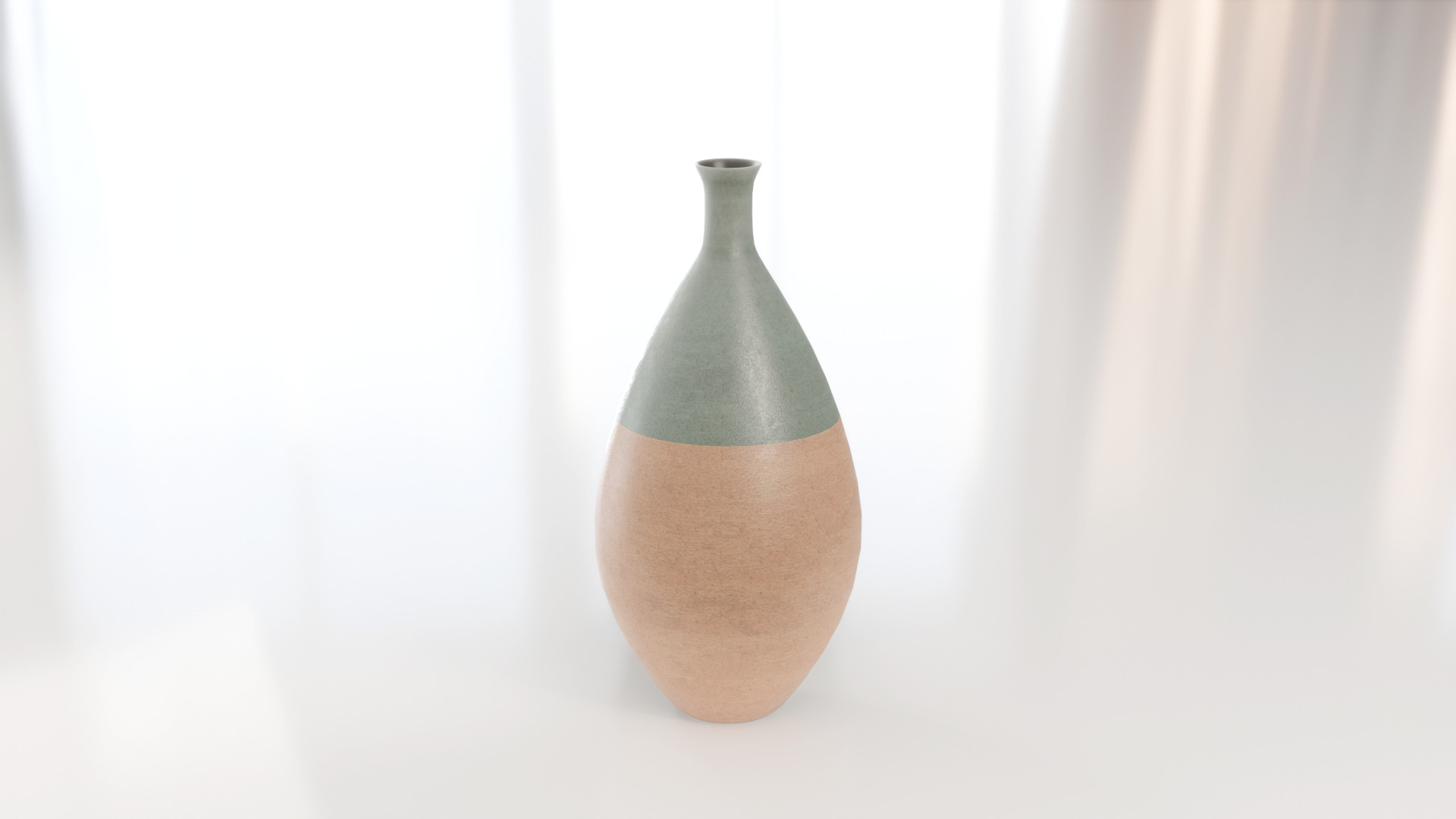 Decorative Amphora Vase Medium 3D model_3