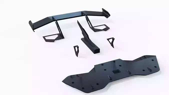 spoiler tuning part bumper kit