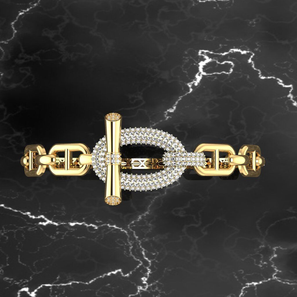  hermes bileklik 3D print model_1