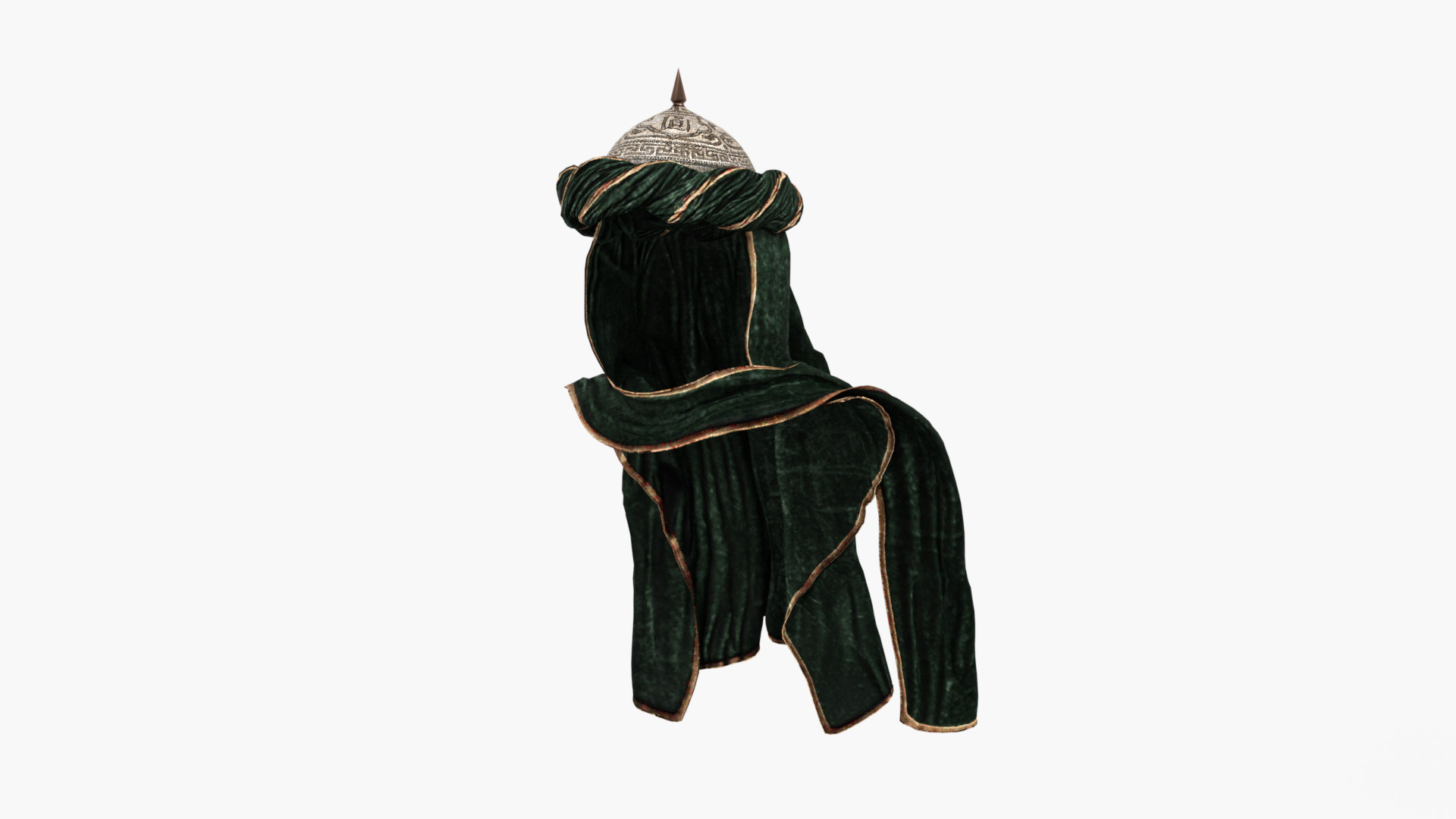 Persian Warrior Low-poly 3D model_10