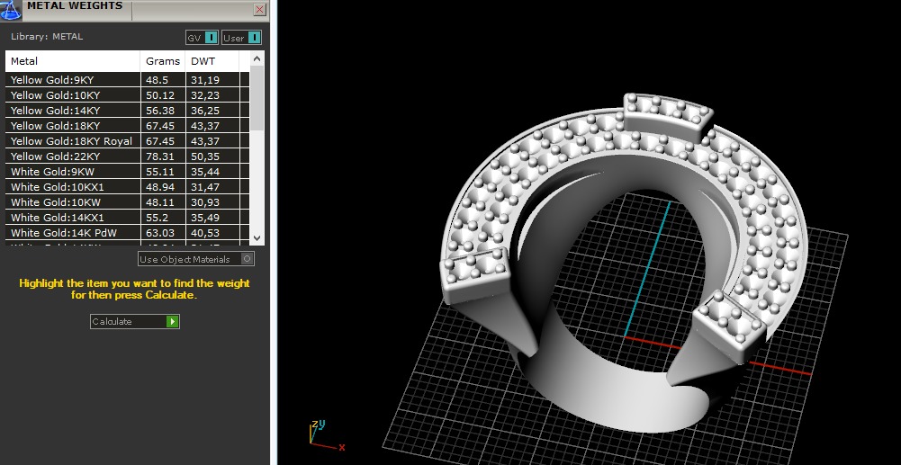 Ring Horseshoe N012985 3D print model_10