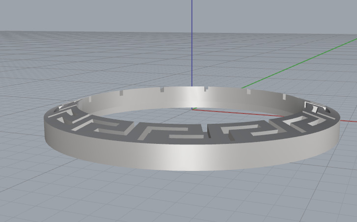 Pendant N012957 3D print model_5