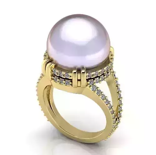 Pearl ring N012956