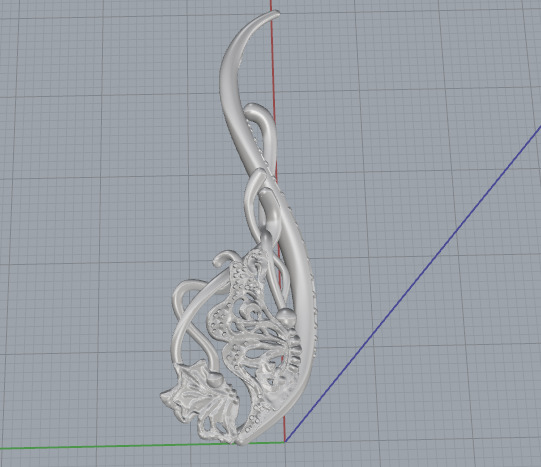 Pendant N012953 3D print model_2