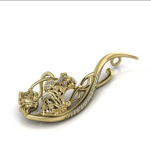 Pendant N012953 3D print model_0