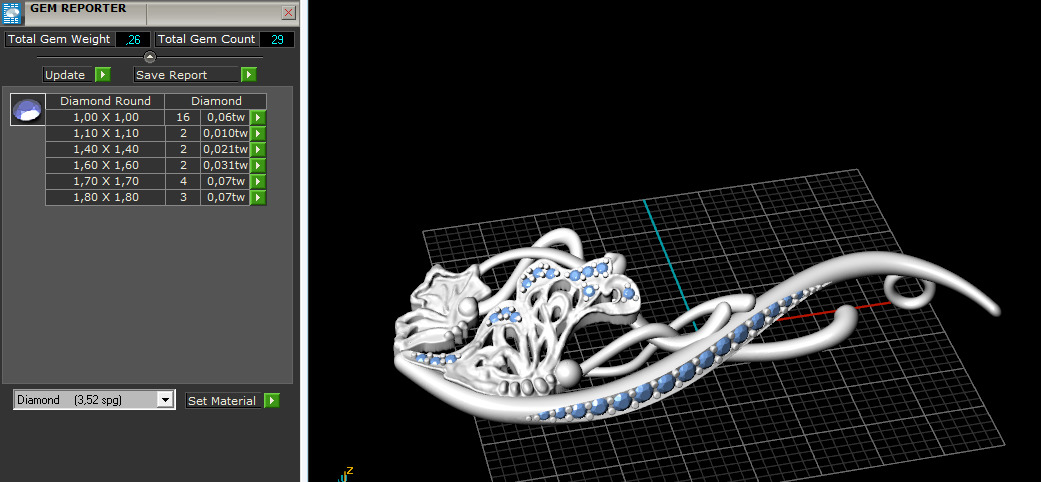 Pendant N012953 3D print model_9