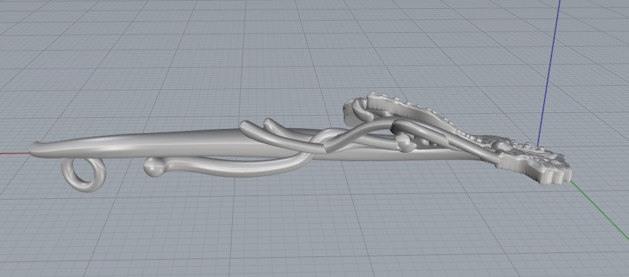 Pendant N012953 3D print model_5