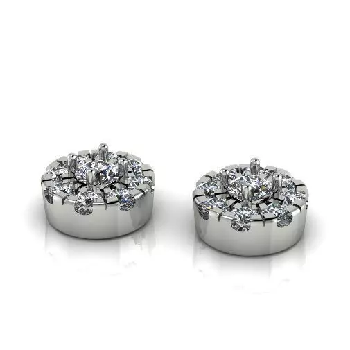 Earrings puset N012946 3D print model