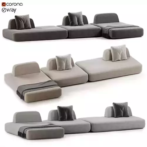 muebles para el hogar Italian minimalist 3D model