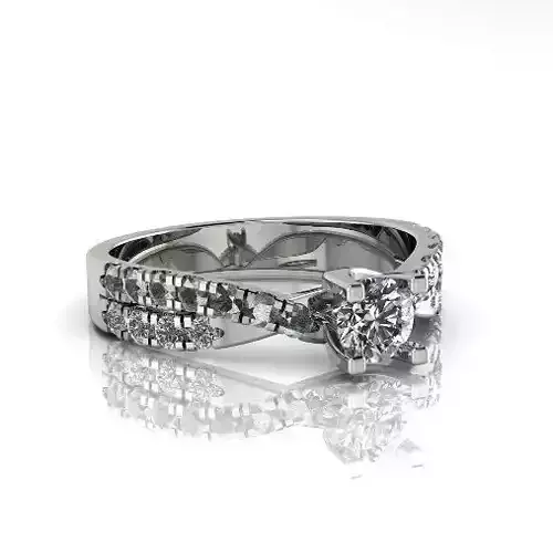 Halo Engagement Rings N013045