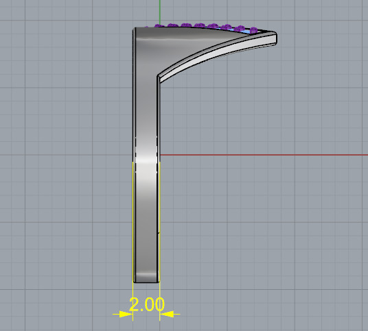 Triangle ring N013035 3D print model_8