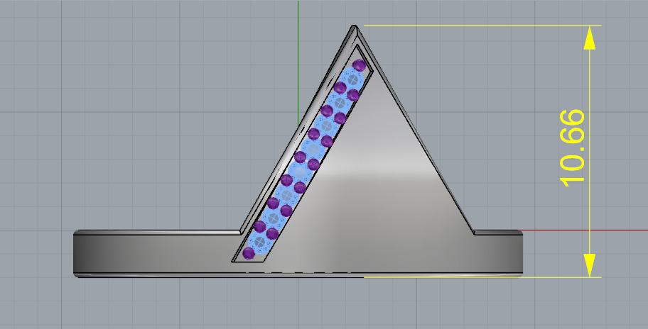 Triangle ring N013035 3D print model_7