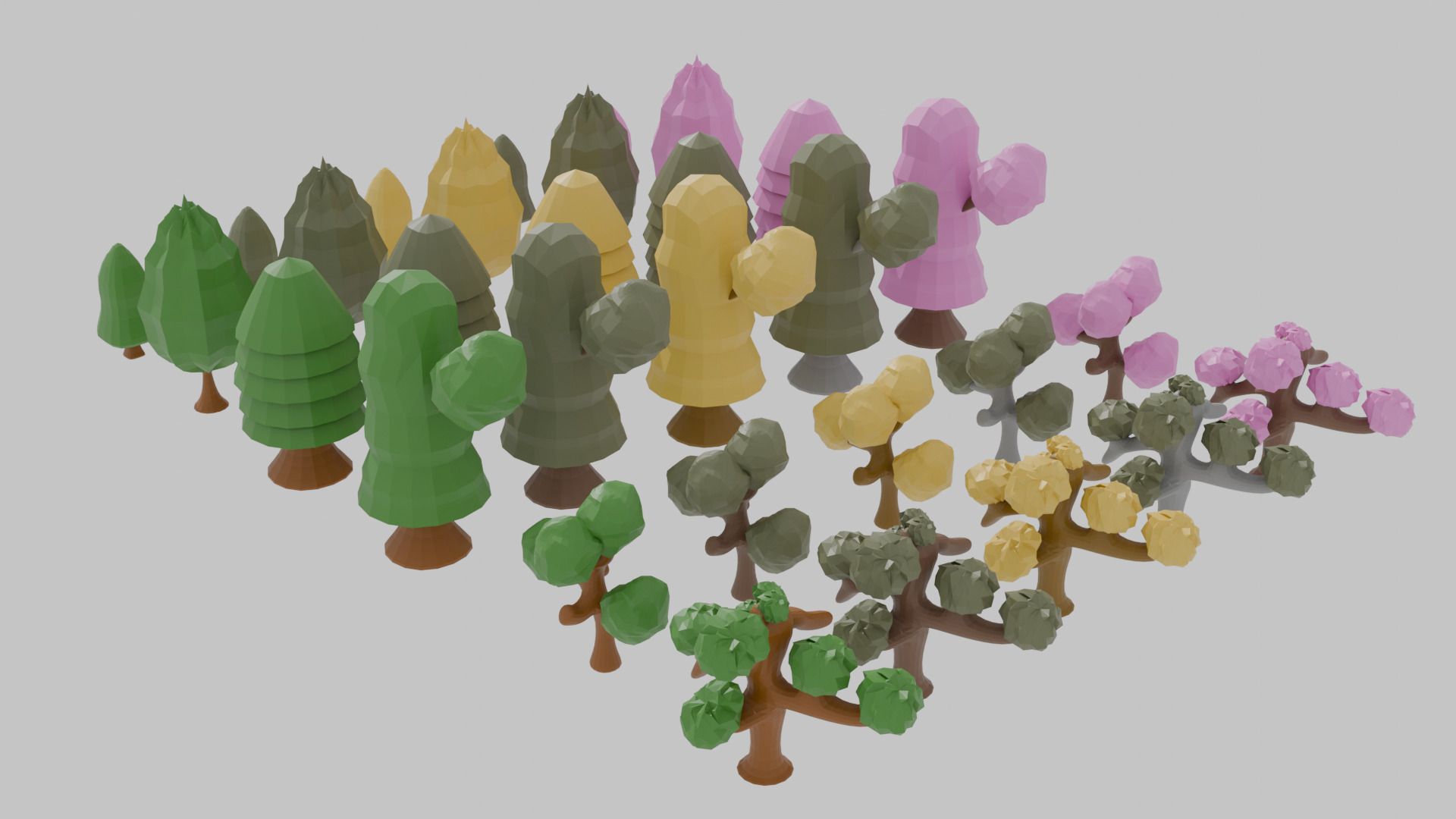 Free Tree Models Free low-poly 3D model_5