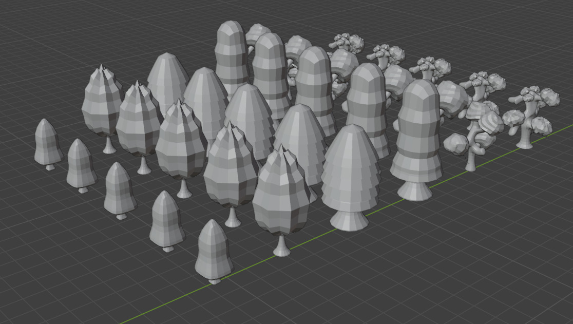 Free Tree Models Free low-poly 3D model_2