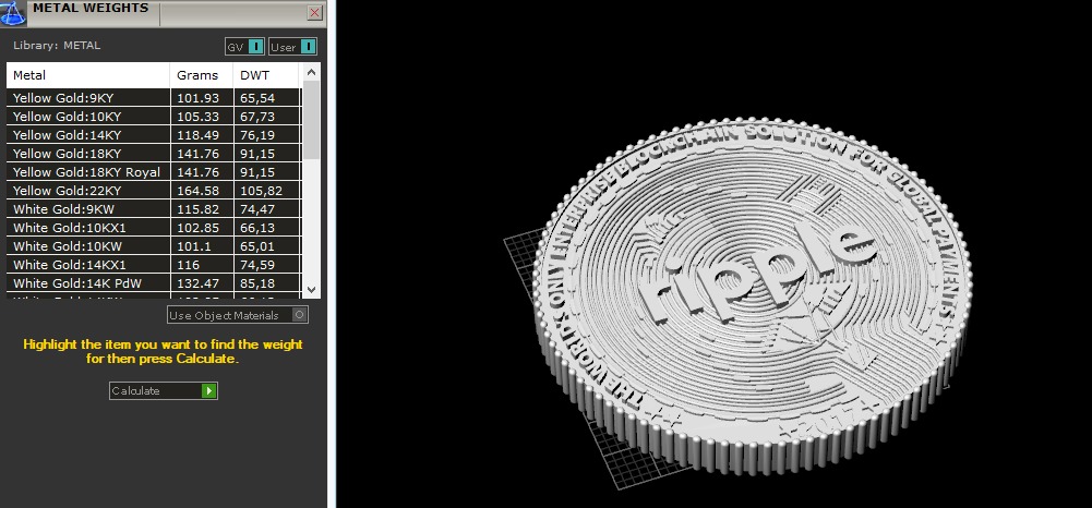 ripple N013008 3D print model_9