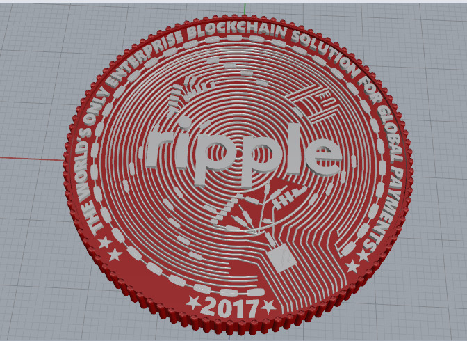 ripple N013008 3D print model_4