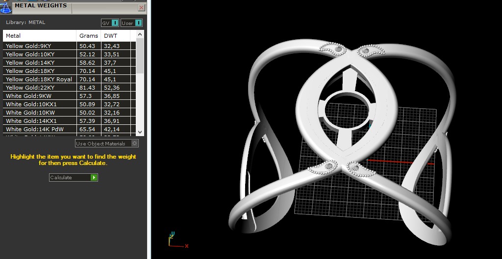 Bracelet Marquise N013007 3D print model_11