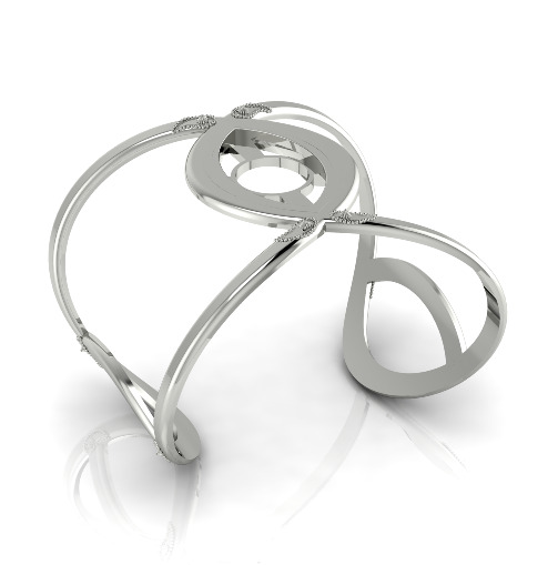 Bracelet Marquise N013007 3D print model_1