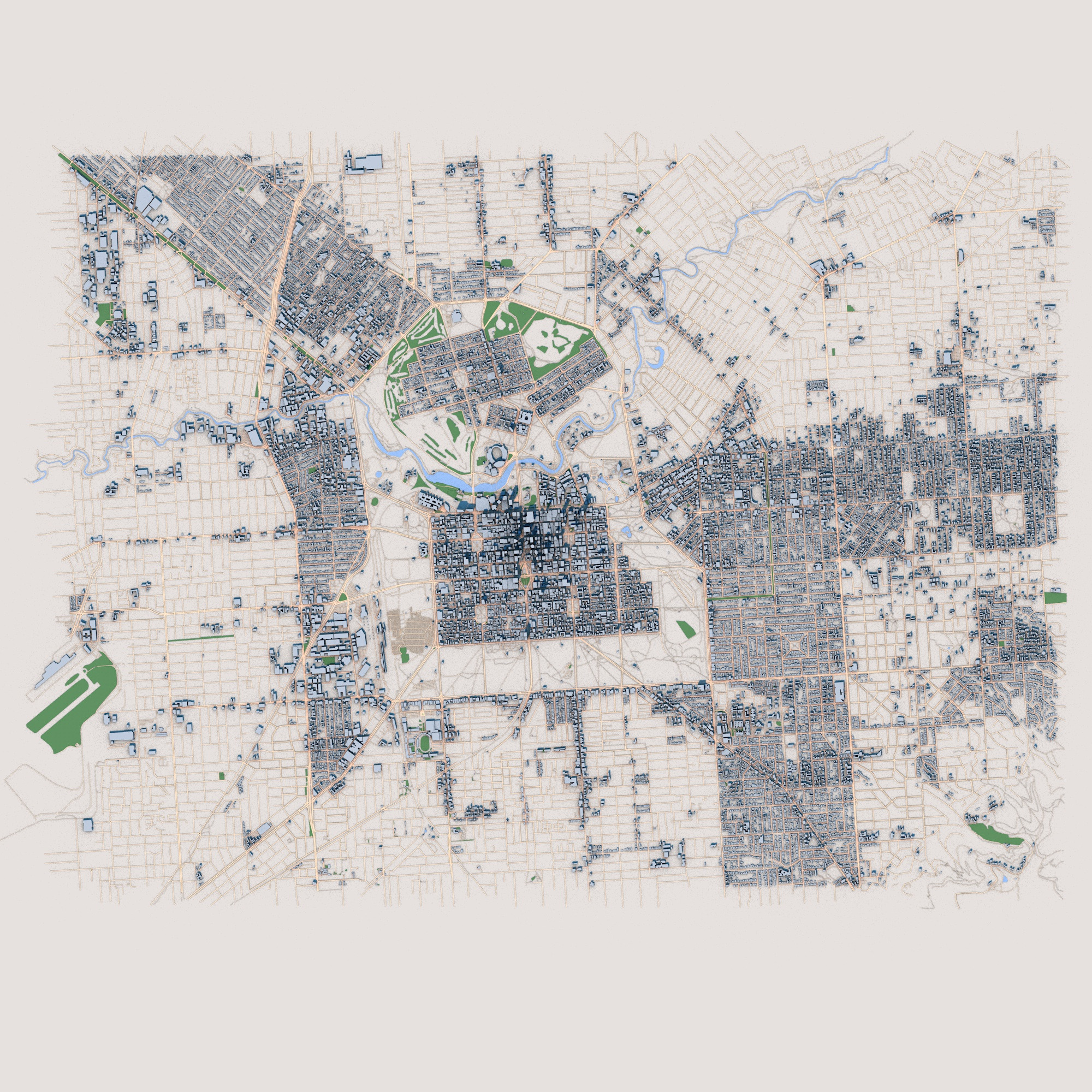Adelaide City Australia 3D model_1