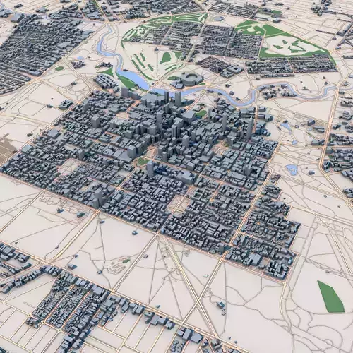 Adelaide City Australia 3D model