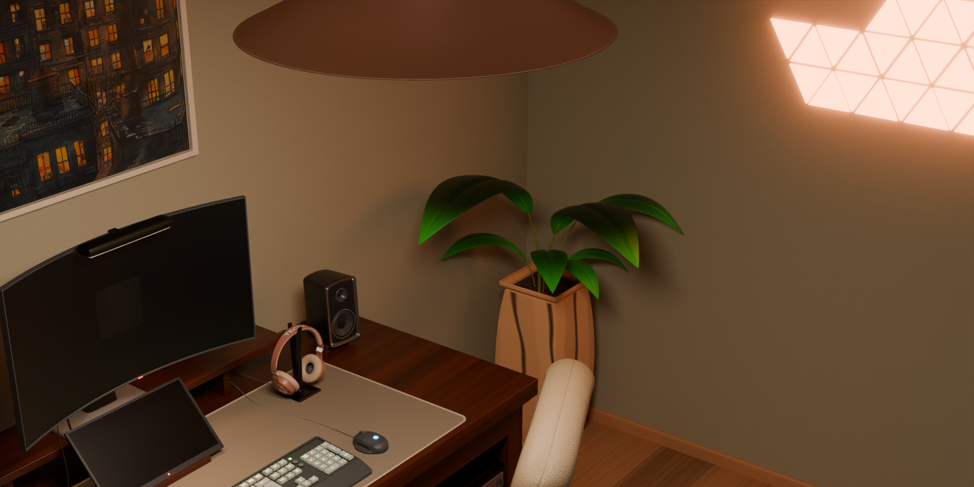 Luxury Desk Collection Vol 1 3D model_11