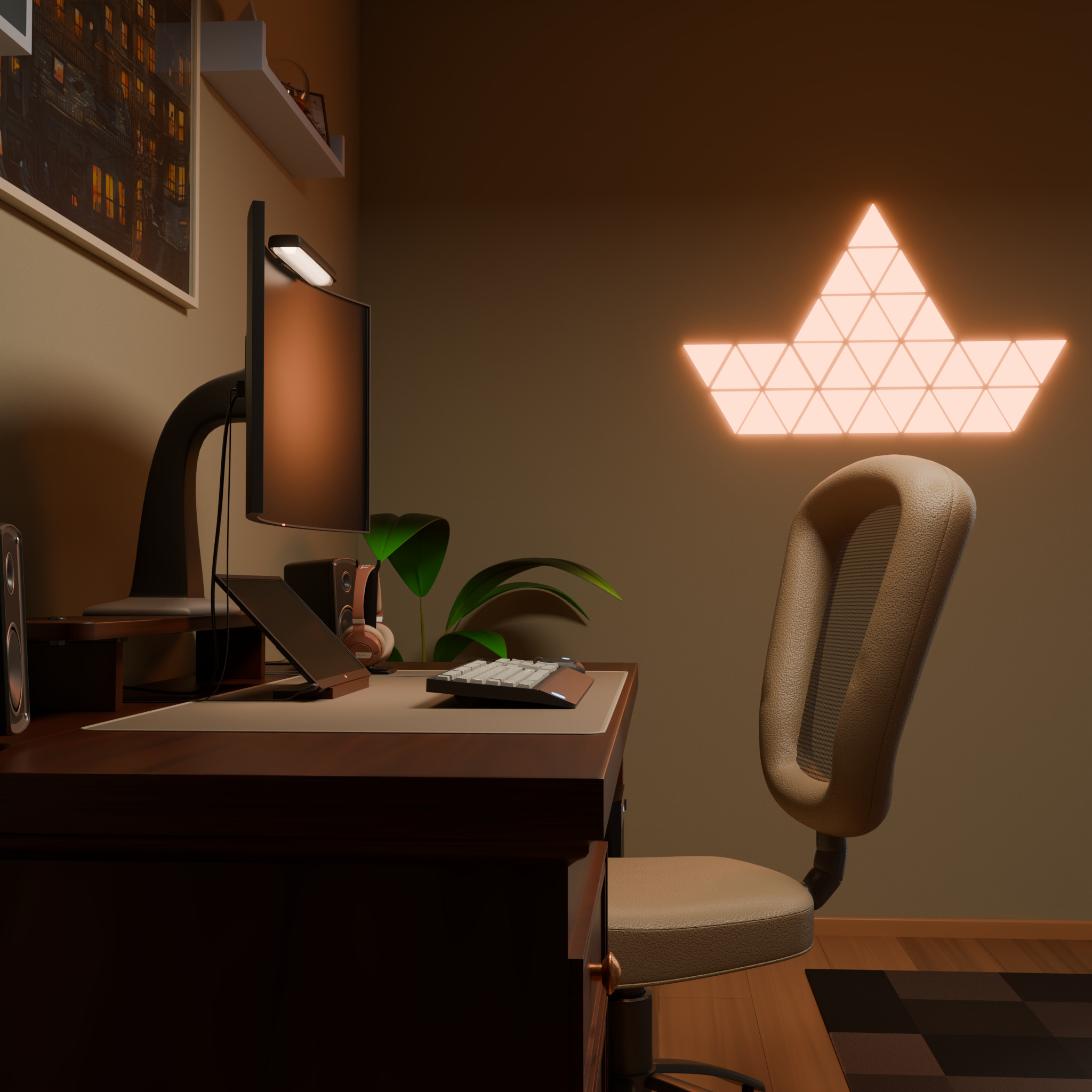 Luxury Desk Collection Vol 1 3D model_2