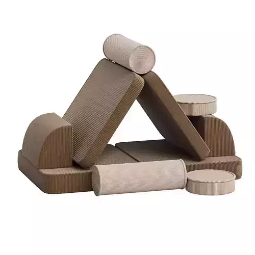 Children Play Sofa Transformer Settee by Wigiwama