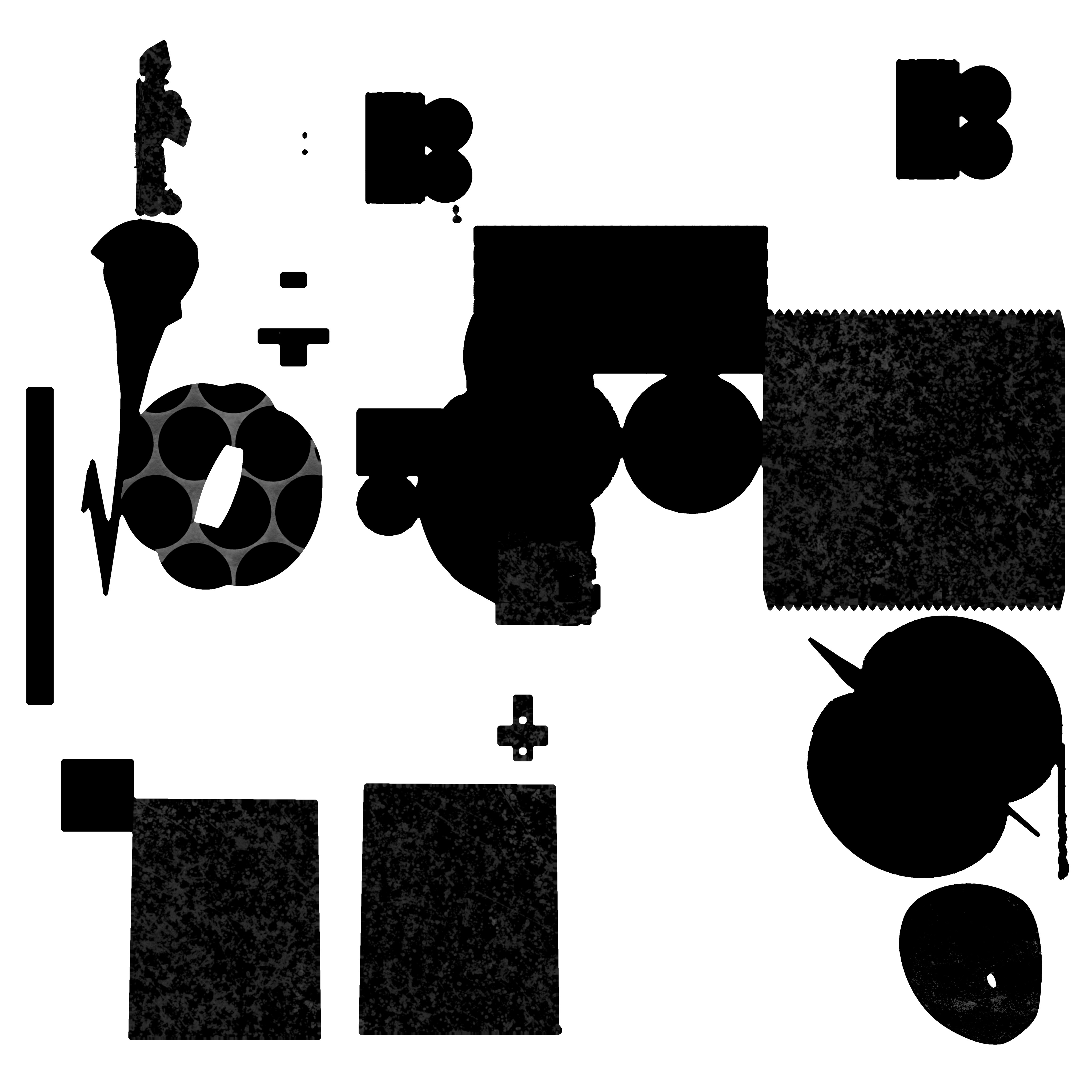 M4A1 Rifle High Quality 3D model_12