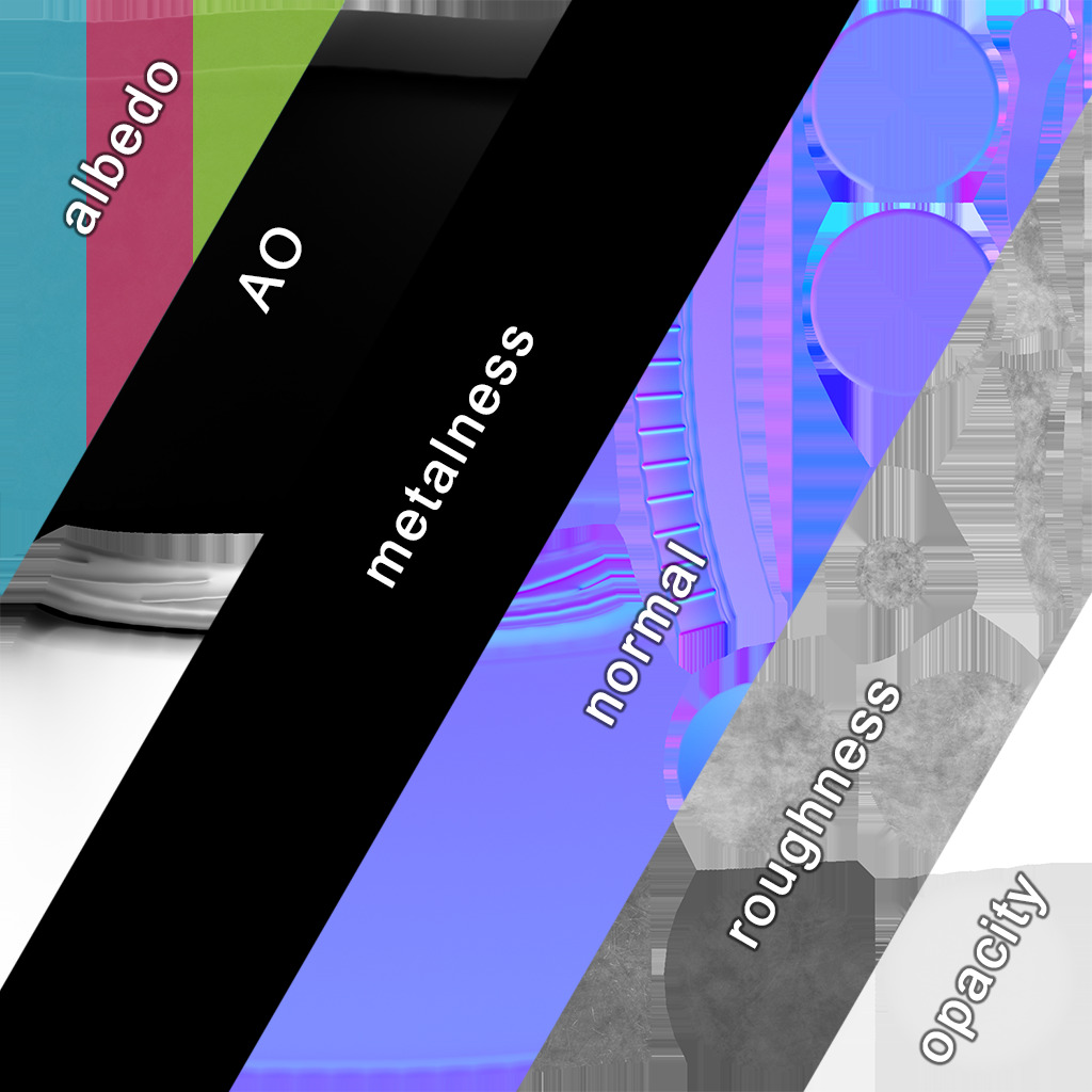 Drinking Bottle Low-poly 3D model_3