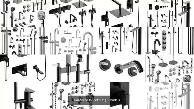 Collection faucets 02 