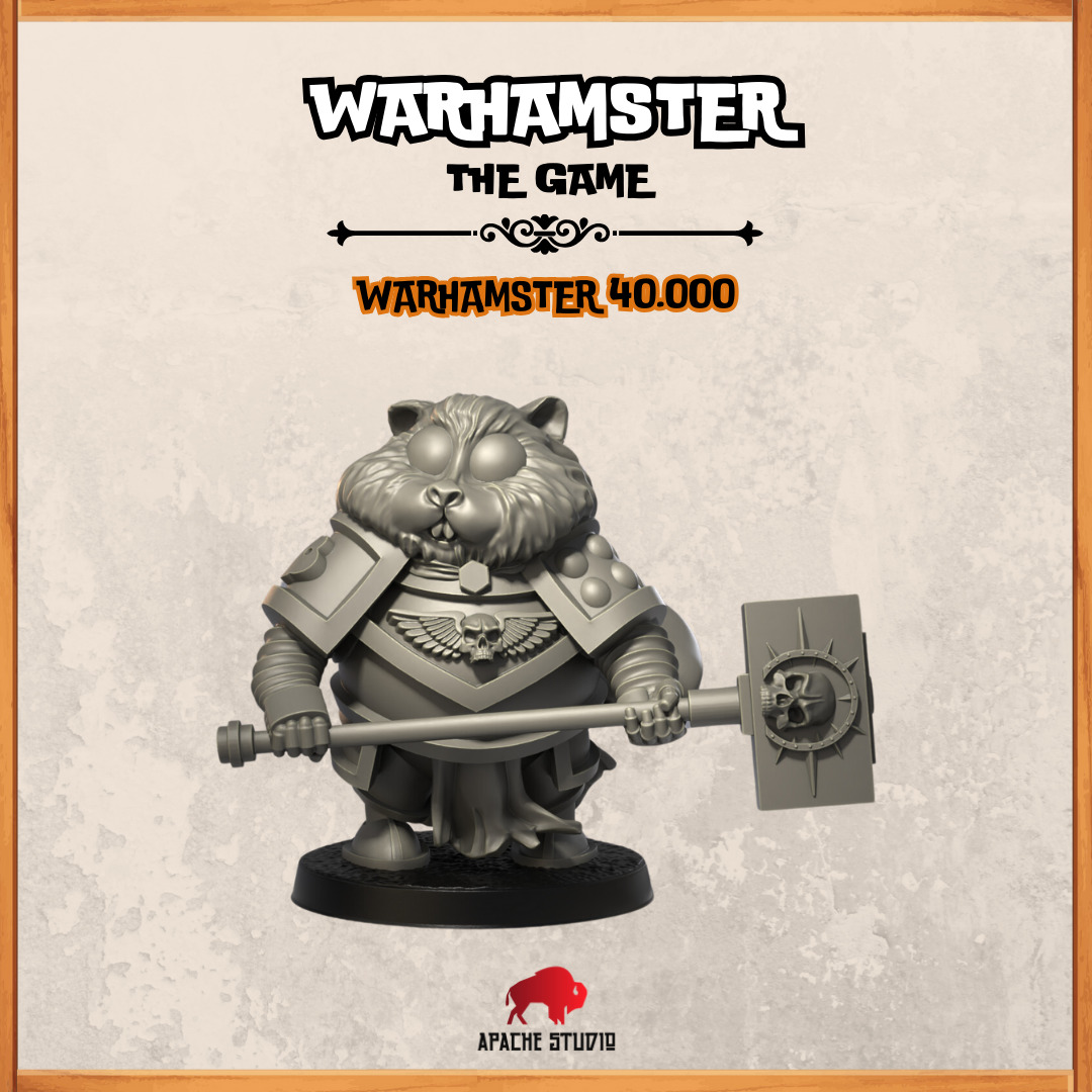 The Game - Warhamster 40000 3D print model_1