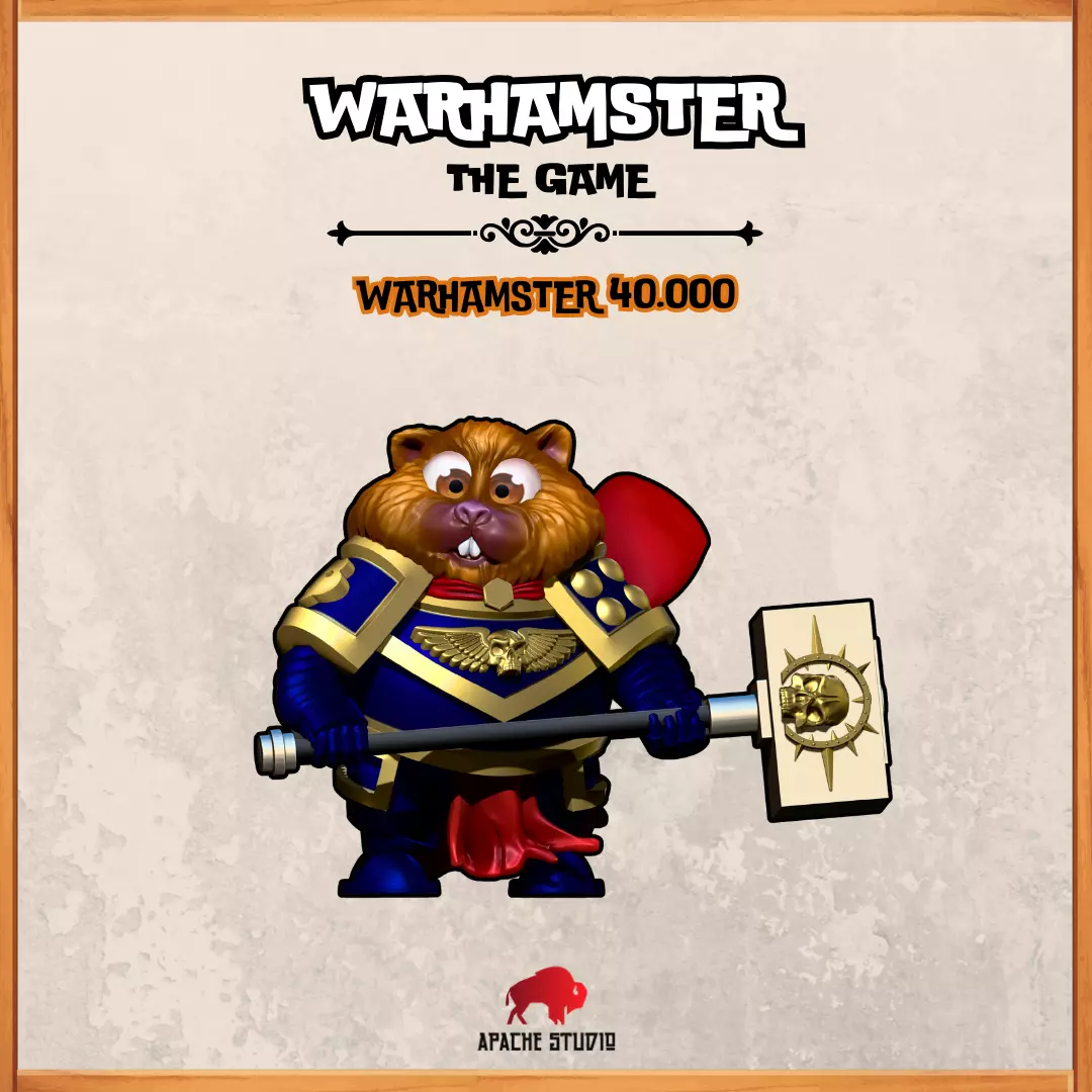 The Game - Warhamster 40000 3D print model_0