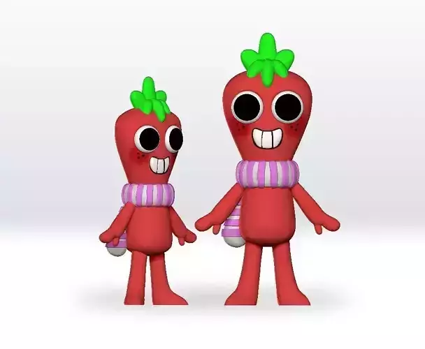 Sprout STL 3D Model Dandy s world STL 3D Fanart