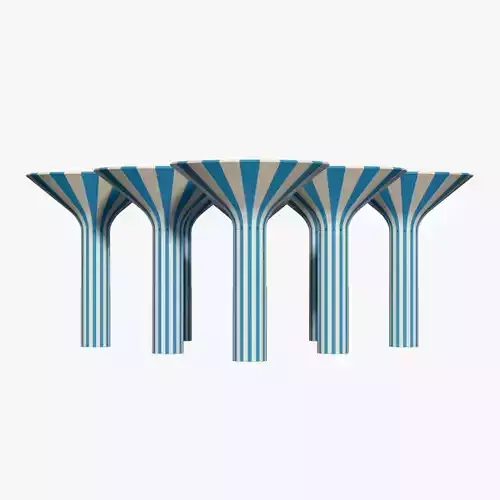 Adailiya Water Towers Park 3D model