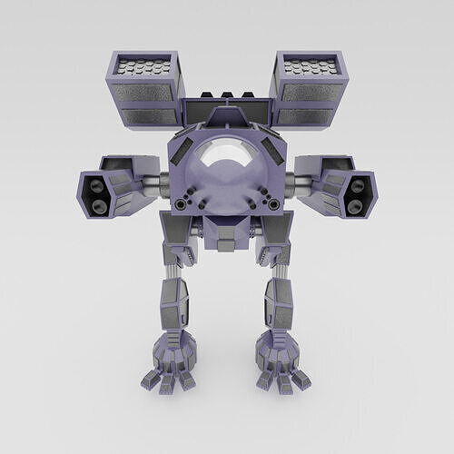 Madcat War Robot Free 3D model