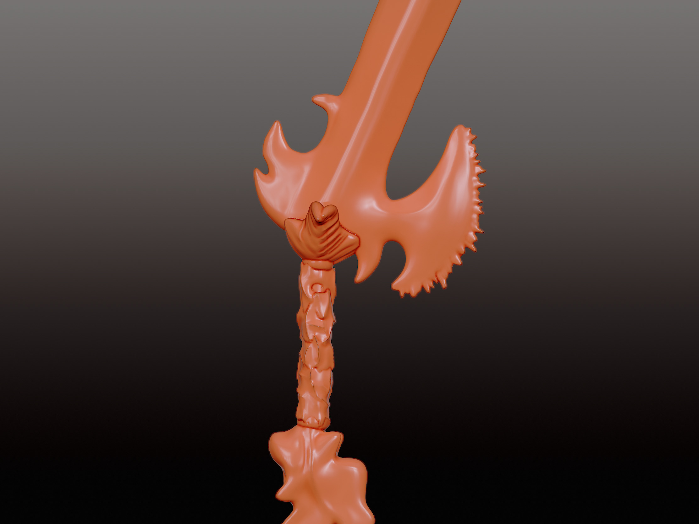 Fantasy Weapon Games 3D print model_2