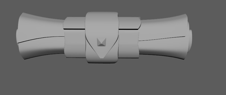 Letter PBR lowy poly Free low-poly 3D model_5