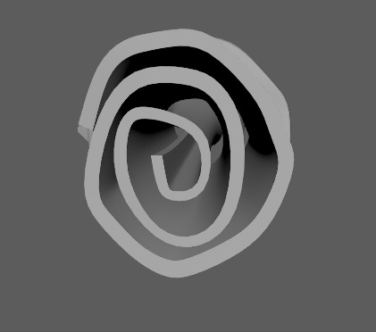 Letter PBR lowy poly Free low-poly 3D model_9