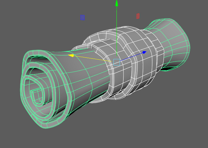 Letter PBR lowy poly Free low-poly 3D model_11