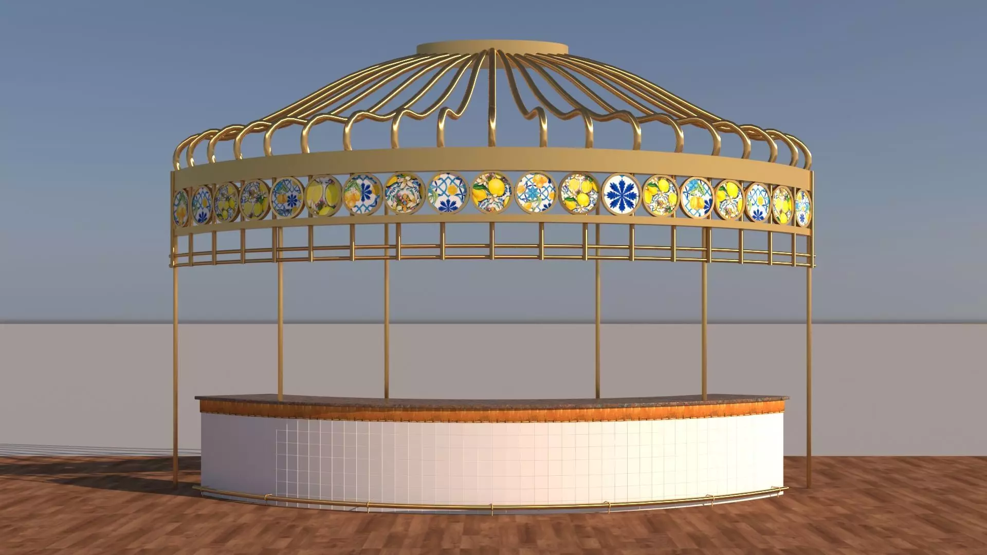 Cocktail Bar 3D model