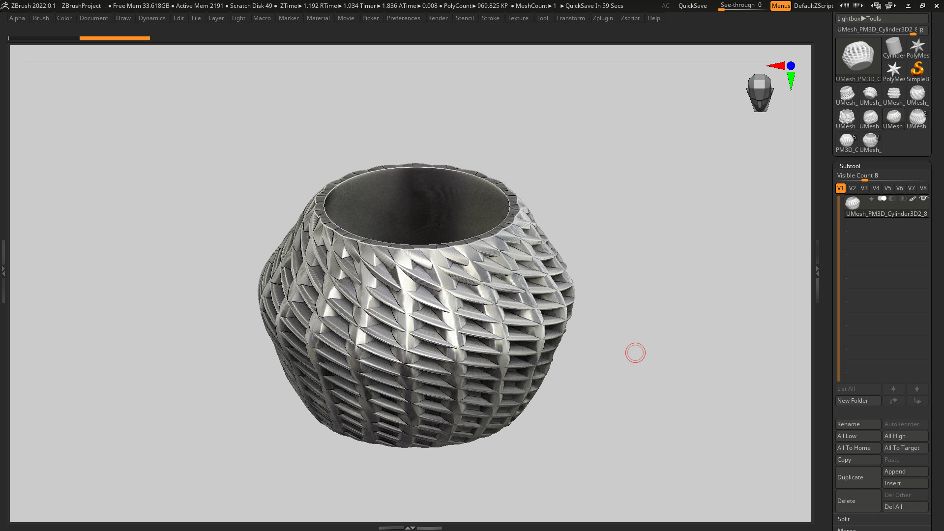vase 3d print 533  3D print model_3