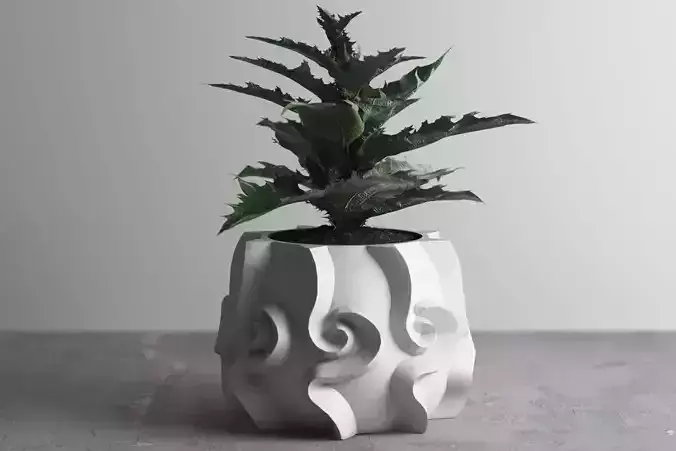 vase 3d print 529 